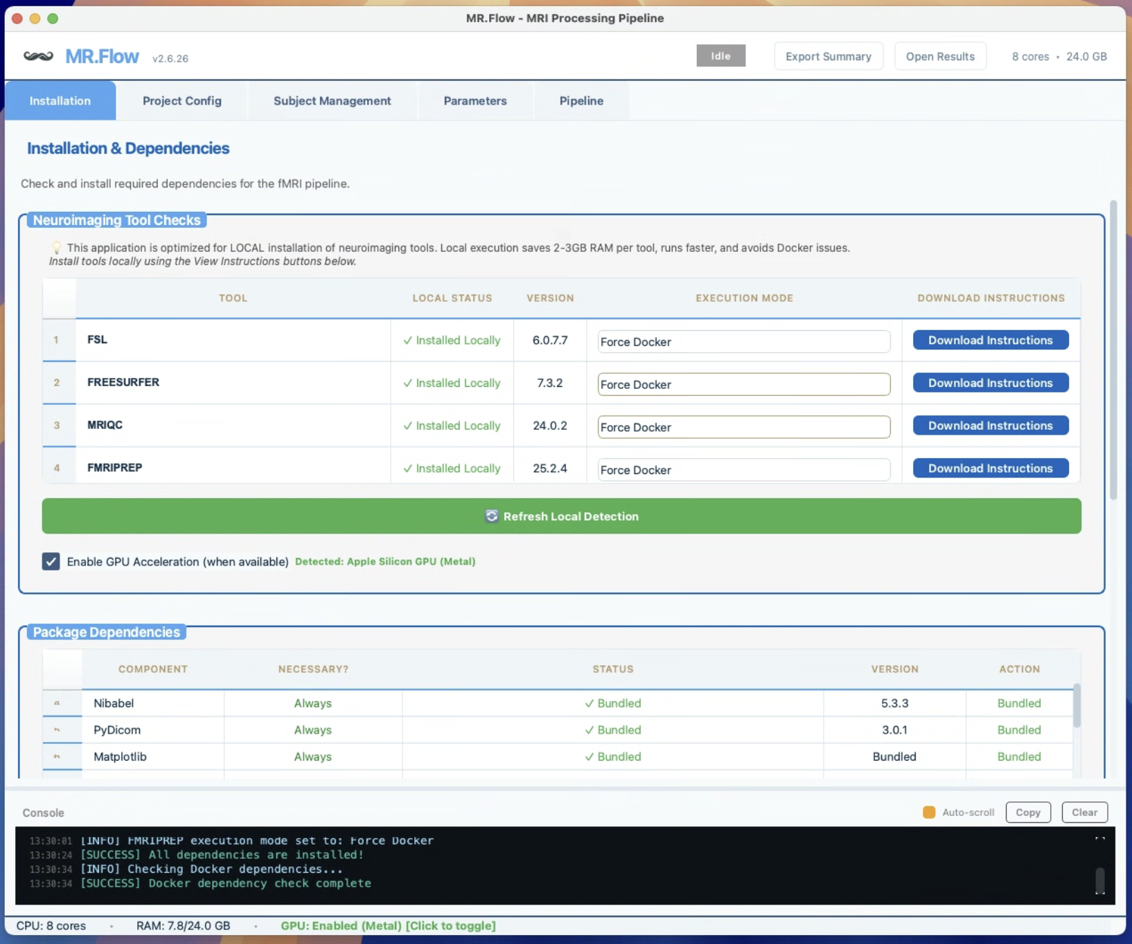 MR.Flow Installation & Dependencies